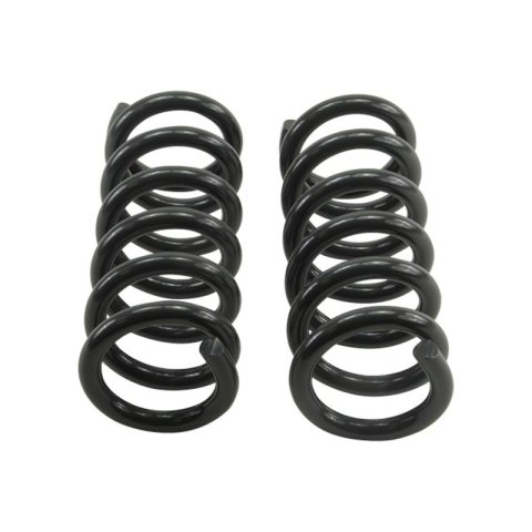 Belltech Lowering Coil Springs 4454 Springs, Front, Silver Powdercoated, Chevy, GMC, Pickup, Pair