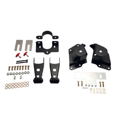 Belltech Rear Shackle Kits 6514 Shackles and Hangers, 4 in. Drop, 2.5 in. Wide Spring, Chevy, GMC, Pickup, Kit