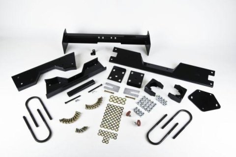 Belltech Rear Flip Kits 6681 Kit, 6.0 in. Drop, Steel, Black Powdercoated, Dodge, Ram 1500, Kit