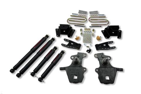 Belltech Lowering Kits with Nitro Drop 2 Shock Absorbers 921ND Kit, in. Front, 3 in. Rear, Ford, RWD, Kit