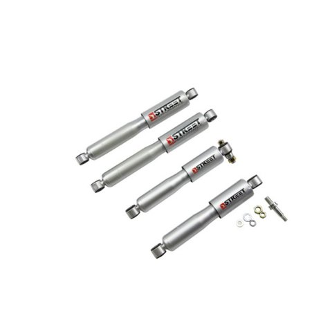 Belltech Street Performance Shock Kits 9547 Shocks and Struts, Kits, Lowered Ride Height, 2.00-5.00 in. Lowered Range, Front and Rear, Chevrolet, Set of 4