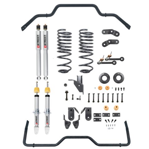 Belltech Lowering Kits 1063SPS Kit, Struts/Coil Springs, 1-3 in. Front, 4-5 in. Rear, Ram, 1500, Kit
