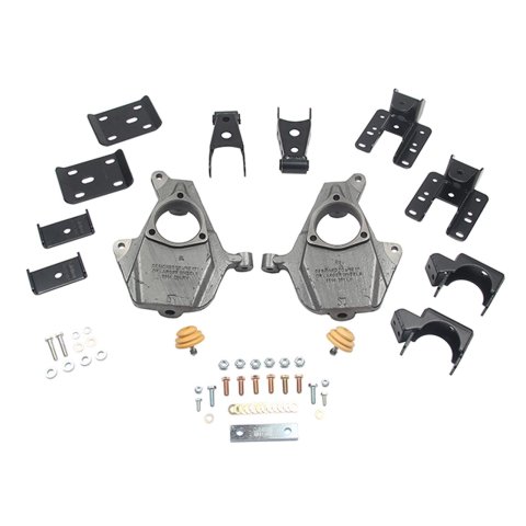 Belltech Lowering Kits for 2016-2018 SIERRA 1500, SILVERADO 1500 - 1011 Kit, Coil Springs, 2 in. Front, 4 in. Rear, GM, Silverado, Sierra, Kit