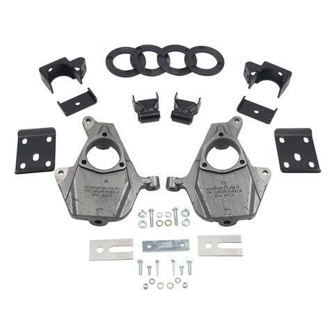 Belltech Lowering Kits 1016 Kit, Coil Springs, 3-4 in. Front, 7 in. Rear, GM, Silverado, Sierra, Extended/Crew Cab, Kit