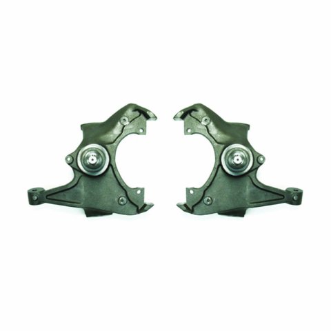 Belltech Front Spindles 3600 Spindles, Ductile Iron, 3 in. Drop, Chevy, GMC, Pickup, Pair