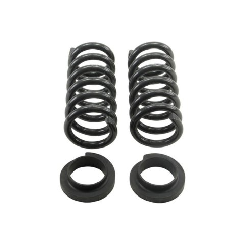 Belltech Pro Coil Lowering Spring Kits 23408 Springs, Front, Silver Powdercoated, Chevy, GMC, RWD, Pair