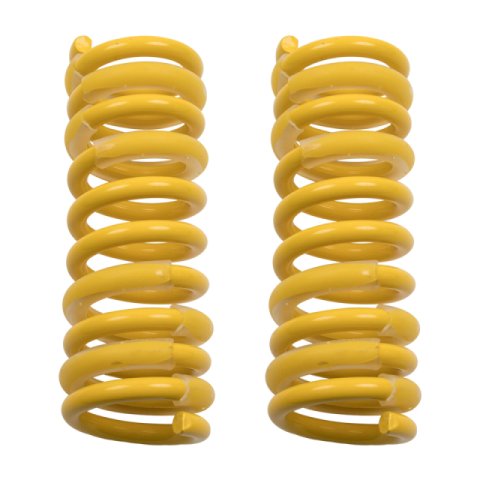 Belltech Muscle Car Coil Springs 5108 Lowering Springs, Front Coils, 1.0 in. Drop, Silver Powdercoated, Buick, Chevy, Oldsmobile, Pontiac, Pair