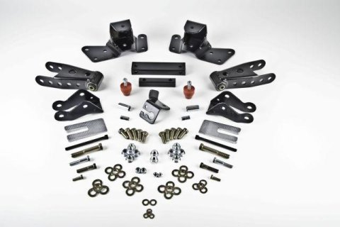 Belltech Rear Shackle Kits 6909 Spring Shackles, 4.00 in. Drop, Chevy, GMC, Kit