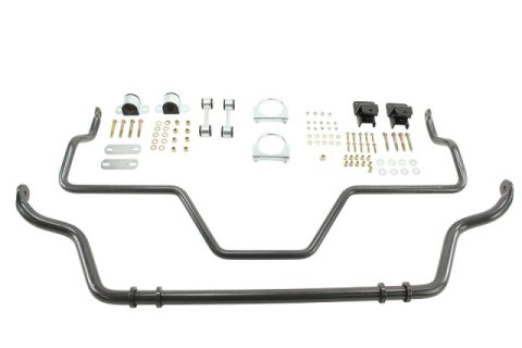 Belltech Anti-Sway Bars 9929 Sway Bars, Front and Rear, Solid, Steel, Gunmetal, for Nissan, 5.6L, RWD, 4-door, Kit