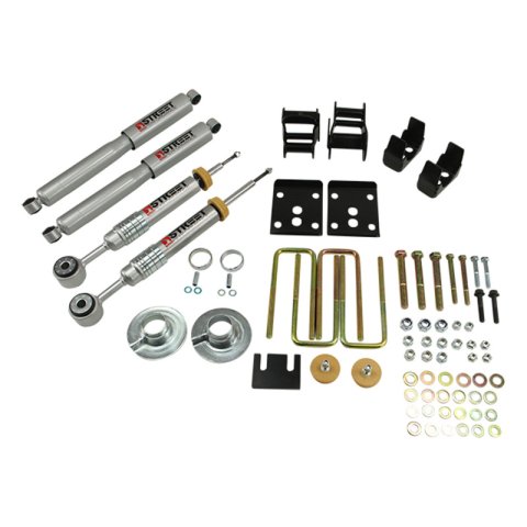 Belltech Lowering Kits with Street Performance Shock Absorbers 982SP Suspension Kit, Absorbers, Ford, Kit