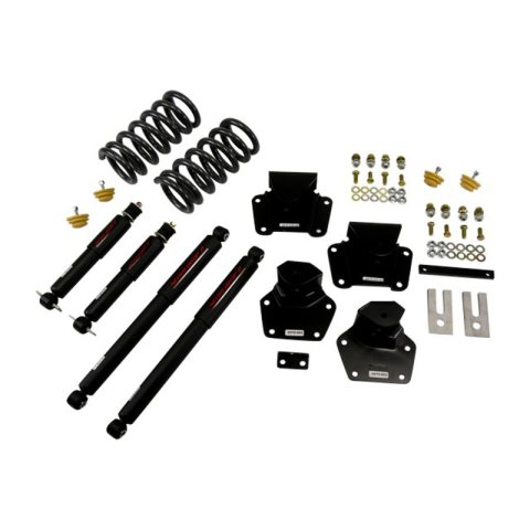 Belltech Lowering Kits with Nitro Drop 2 Shock Absorbers 802ND Kit, in. Front, 4 in. Rear, Dodge, Dakota, V6, RWD, Kit