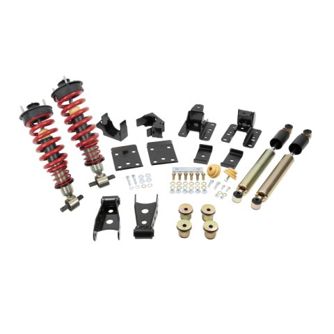 Belltech Lowering Kits 646SPAC Kit, Coilovers/Flip Kit, 1-3 in. Front, 4 in. Rear, Chevy, GMC, Kit