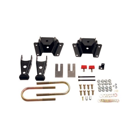 Belltech Rear Shackle Kits 6419 Shackles and Hangers, 4 in. Drop, 2.5 in. Wide Spring, Ford, Kit