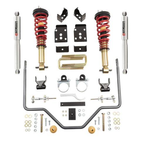 Belltech Performance Handling Kits 1000HK Suspension Package, Handling, Front/Rear, Drop, Ford, Kit