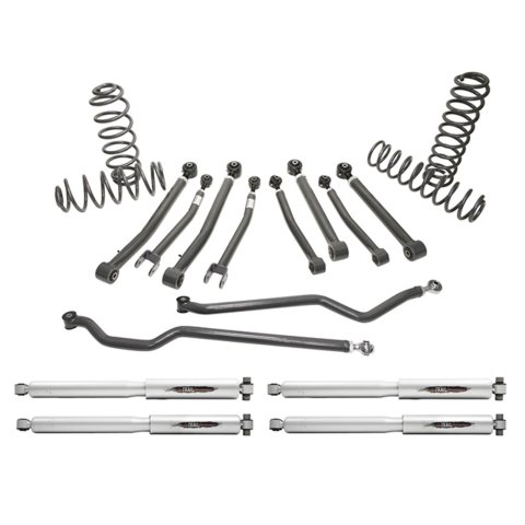 Belltech Lift Kits 153205TP Suspension Kit, Coil Spring/Coil Spring, 4 in. Lift, Jeep, Wrangler, JL, Kit