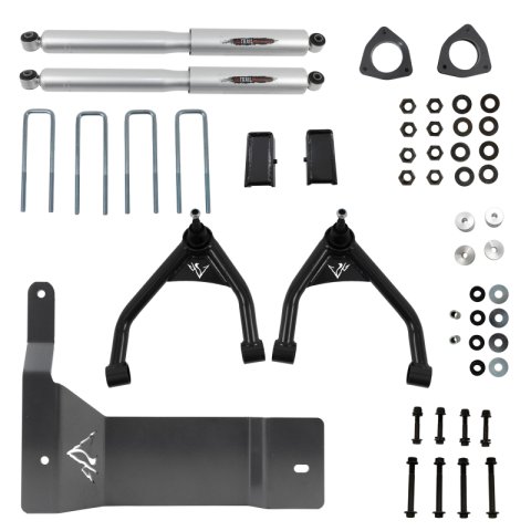 Belltech Lift Kits 150200BK Kit, Chevy, GMC, Extended Cab, Crew, 4WD, 4 in., Kit