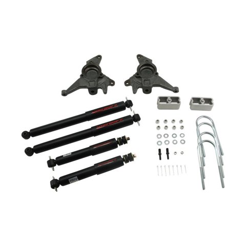 Belltech Lowering Kits with Nitro Drop 2 Shock Absorbers 624ND Suspension Package, Lowering, Shocks/Struts, Chevy, GMC, Kit