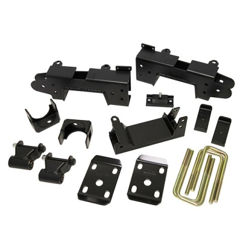 Belltech Rear Flip Kits 6528 Kit, 6 in. Drop, Steel, Black Powdercoated, Chevy, GMC, RWD, Kit