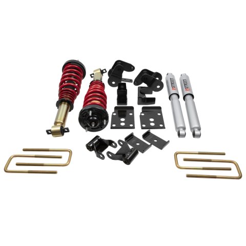 Belltech Lowering Kits 1001SPC Kit, Coilovers, 1-3 in. Front, 4 in. Rear, Ford, F-150, Kit
