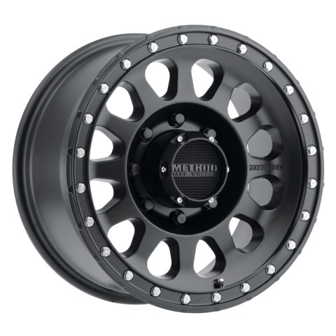 Method Race Wheels MR315 Matte Black MR31578588500 WHEEL, MR315, 17x8.5, 0mm Offset, 8x180, 130.81mm Centerbore,