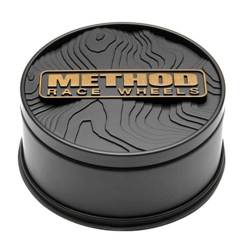 Method Race Wheels Wheel Center Caps CP-TOPO127P-BZ Topo Cap