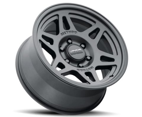 Method Race Wheels MR706 Matte Black 17x7.5 Wheel, Bead Grip, 17x7.5, +30mm Offset, 5x4.5, 73.1mm Centerbore, Black, Each