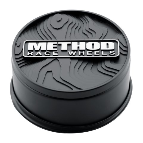Method Race Wheels Wheel Center Caps CP-TOPO93P-B Topo Cap
