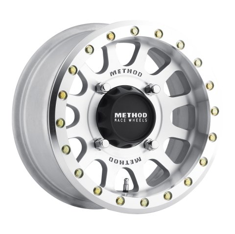 Method Race Wheels MR401 UTV Beadlock Machined MR40157046343B Wheel, Race, UTV, Aluminum, Machined, 15 in. x 7 in., 4 x 156mm Bolt Circle, 4.3 in. Backspace, Each