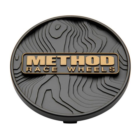 Method Race Wheels Wheel Center Caps CP-TOPO64S-BZ Topo Cap
