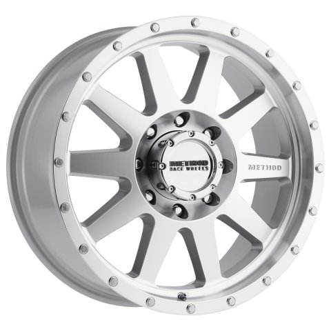Method Race Wheels MR301 The Standard Clearcoated Machined MR30129087318 Wheel, Standard, Aluminum, Machined/Clear Coat, 20 in. x 9 in., 8 x 170mm Bolt Circle, 5.75 in. Backspace