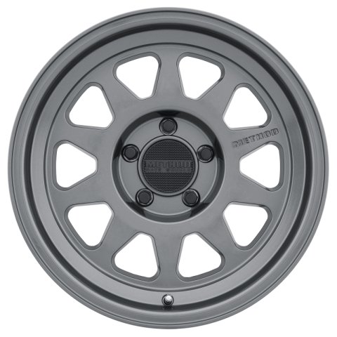 Method Race Wheels MR316 Titanium Gloss MR31678558800 Wheels, Series, Aluminum, Titanium, 17.00 in. x 8.50 in., 5 in. x 150mm Bolt Circle, 4.750 in. Backspacing, Each