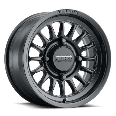 Method Race Wheels MR41157012552 MR411 Bead Grip, 15x7, 5+2/+38mm Offset, 5x4.5, 72mm Centerbore, Matte Black
