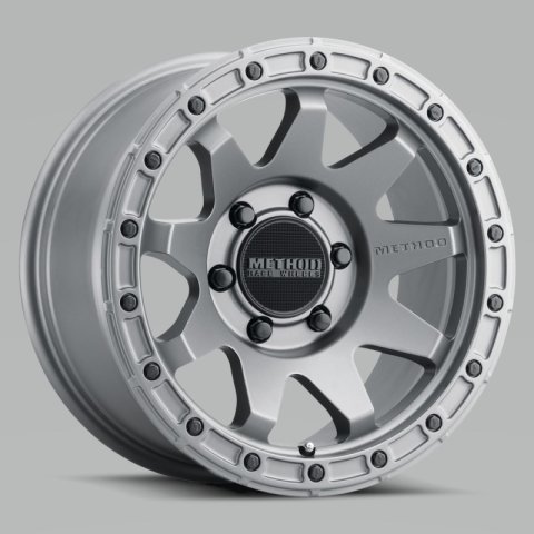 Method Race Wheels MR317 Matte Titanium MR31789060818 Wheels, MR317, Titanium, Aluminum, 18 in. x 9 in., 6 x 5.5 in./139.7mm, 5.710 in. Backspacing, Each