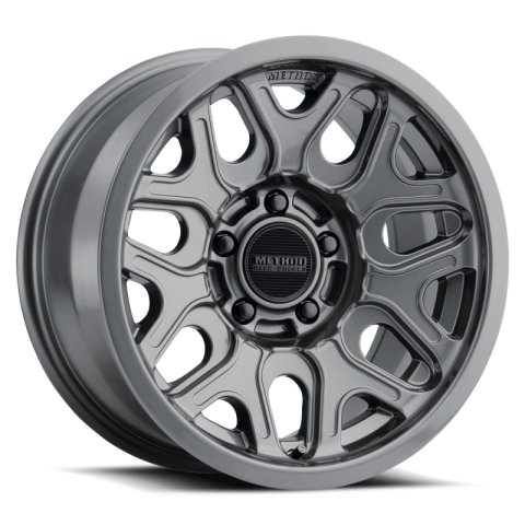 Method Race Wheels MR322 Gloss Titanium MR32229058812 Wheels, MR322, Titanium, Aluminum, 20 in. x 9 in., 5 x 150mm Bolt Circle, 5.44 in. Backspace, Each