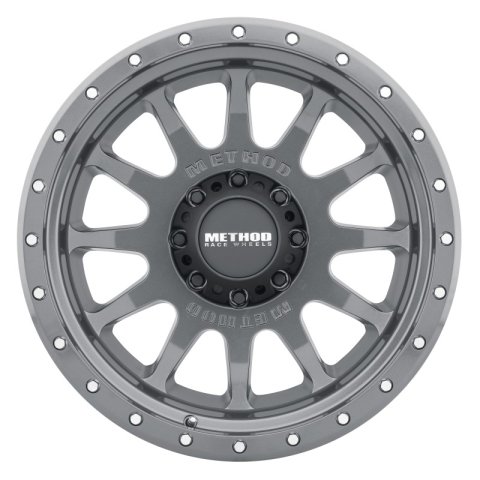 Method Race Wheels MR60521080824N Wheel, MR605 NV, 20x10, -24mm Offset, 8x6.5, 121.3mm Centerbore, Gloss Titanium