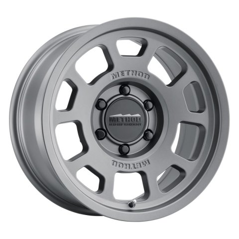 Method Race Wheels MR70578516800 Wheel, MR705 Bead Grip, 17x8.5, 0mm Offset, 6x135, 87mm Centerbore, Titanium