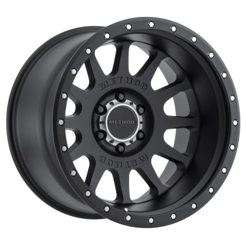 Method Race Wheels MR605 NV Matte Black MR60529060512N Wheels, Race, NV, Aluminum, Black, 20 in. x 9 in., 6 x 5.5 in/139.70mm Bolt Circle, 4.530 in. Backspace, Each