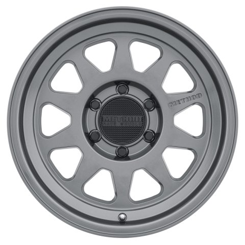 Method Race Wheels MR316 Titanium Gloss MR31678516800 Wheels, Series, Aluminum, Titanium, 17.00 in. x 8.50 in., 6 in. x 135mm Bolt Circle, 4.750 in. Backspacing, Each