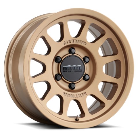 Method Race Wheels MR703 Matte Bronze MR70378516900 Wheels, MR703, Bronze, 17 in. x8.5 in., 6 x 135mm Bolt Circle, 4.75 in. Backspace, Each