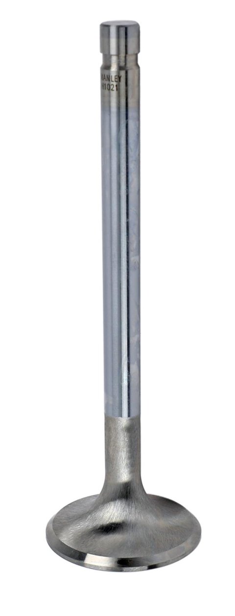 Manley Budget Series Performance Valves 10577-1 Valve, Exhaust, Stainless Steel, 1.500 in. Diameter, .341 in. Stem, 4.911 in. Length, Chevy, Each