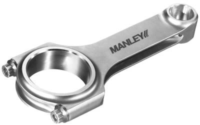 Manley Steel H-Beam Connecting Rods 14054-1 Rod, 4340 H-Beam, Cap Screw, Bushed, Chevy, Small Block, Each