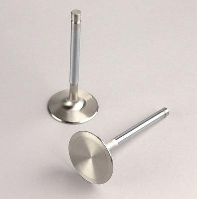 Manley Race Series Stainless Steel Valves 11890-1 Valve, Intake, Steel, 2.140 in. Diameter, .372 in. Stem, 4.873 in. Length, Mopar, Each