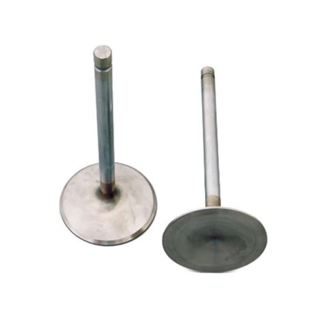 Manley Severe Duty Series Stainless Steel Valves 11856-8 Valves, Intake, Steel, 2.250 in. Diameter, .341 in. Stem, 5.494 in. Length, Chevy, Set of 8