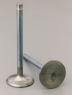 Manley Severe Duty Series Stainless Steel Valves 11563-1 Valve, Exhaust, Steel, 1.880 in. Diameter, .371 in. Stem, 5.354 in. Length, Chevy, Each