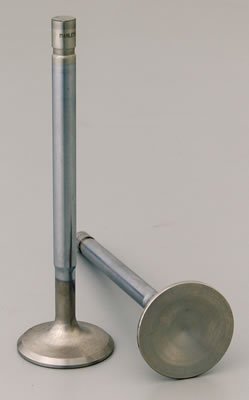 Manley Race Series Stainless Steel Valves 11523-8 Valves, Exhaust, Steel, 1.465 in. Diameter, .341 in. Stem, 5.080 in. Length, Ford, Set of 8