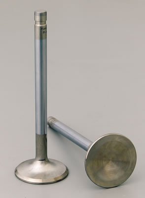 Manley Severe Duty Series Stainless Steel Valves 11543-1 Valve, Exhaust, Steel, 1.600 in. Diameter, .341 in. Stem, 4.911 in. Length, Chevy, Each