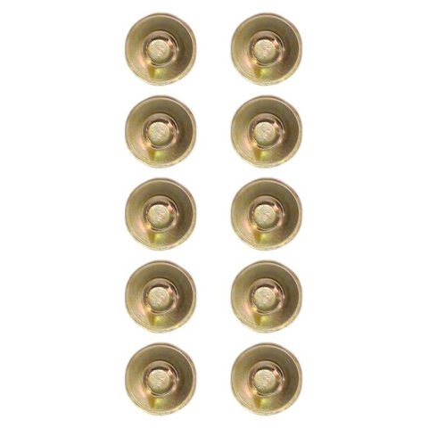 Manley Front Timing Cover Bolts 42179 Bolts, Steel, Gold Iridited, Hex Head, Chevy, Big, Small Block, Kit