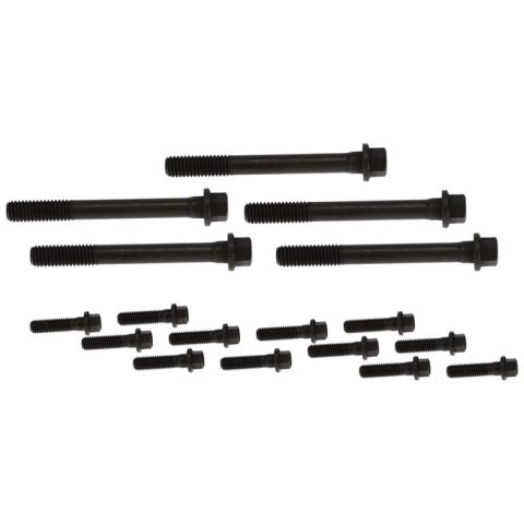 Manley Superior Head Bolts 42198 Cylinder Bolts, Hex Head, Steel, Natural, Chrysler, Big Block B/RB, 440-1 Indy Head, 1-Head, Kit