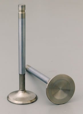 Manley Race Series Stainless Steel Valves 11501-8 Valves, Exhaust, Steel, 1.560 in. Diameter, .341 in. Stem, 4.911 in. Length, Chevy, Set of 8