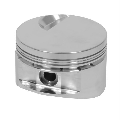 Manley Platinum Series Pistons 696000-1 Piston, Forged, Flat, 4.500 in. Bore, Chevy, Big Block, Each